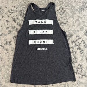 Gray Hotworx Tank Top New W/O tags